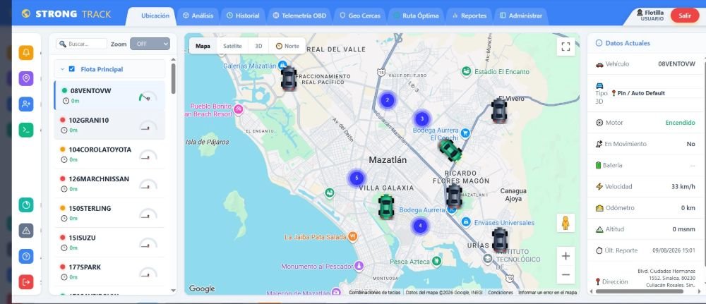 Ubicación en Vivo (Mapa)